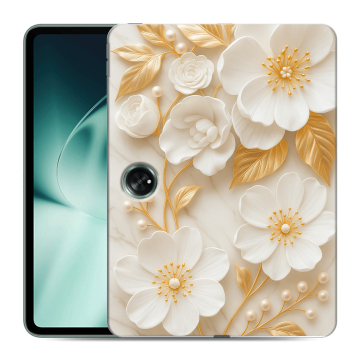Силиконовый чехол на OnePlus Pad с принтом Цветы Силиконовый чехол на OnePlus Pad с принтом Цветы