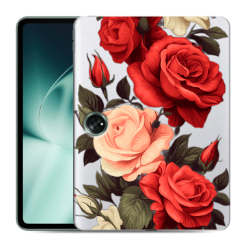 Силиконовый чехол на OnePlus Pad с принтом Розы Силиконовый чехол на OnePlus Pad с принтом Розы