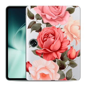 Силиконовый чехол на OnePlus Pad с принтом Розы Силиконовый чехол на OnePlus Pad с принтом Розы