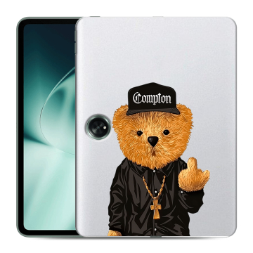 Силиконовый чехол на OnePlus Pad с принтом Плюшевый медведь Силиконовый чехол на OnePlus Pad с принтом Плюшевый медведь