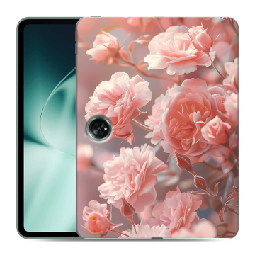 Силиконовый чехол на OnePlus Pad с принтом Розовые розы Силиконовый чехол на OnePlus Pad с принтом Розовые розы