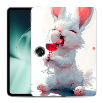 Силиконовый чехол на OnePlus Pad с принтом кролик зайчик Силиконовый чехол на OnePlus Pad с принтом кролик зайчик
