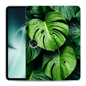 Силиконовый чехол на OnePlus Pad с принтом Листья Силиконовый чехол на OnePlus Pad с принтом Листья