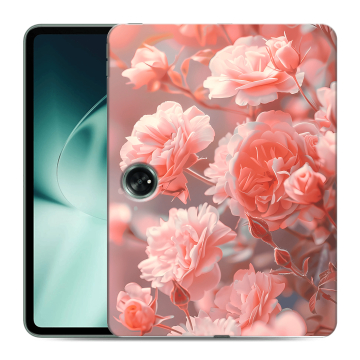Силиконовый чехол на OnePlus Pad с принтом Розы цветы Силиконовый чехол на OnePlus Pad с принтом Розы цветы