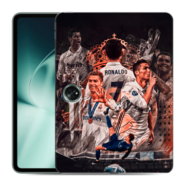 Силиконовый чехол на OnePlus Pad с принтом Реал Роналдо Real Ronaldo Силиконовый чехол на OnePlus Pad с принтом Реал Роналдо Real Ronaldo