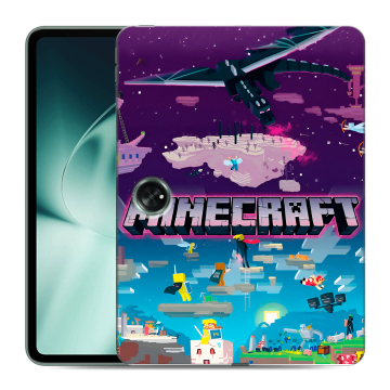 Силиконовый чехол на OnePlus Pad с принтом Майнкрафт Minecraft Силиконовый чехол на OnePlus Pad с принтом Майнкрафт Minecraft