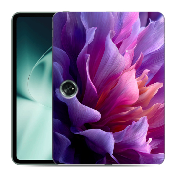 Силиконовый чехол на OnePlus Pad с принтом женский цветы Силиконовый чехол на OnePlus Pad с принтом женский цветы