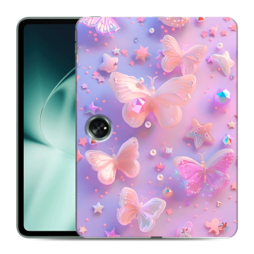 Силиконовый чехол на OnePlus Pad с принтом Бабочки Силиконовый чехол на OnePlus Pad с принтом Бабочки