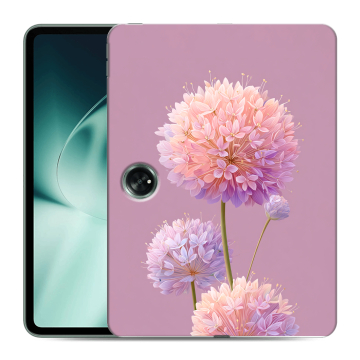 Силиконовый чехол на OnePlus Pad с принтом Цветы