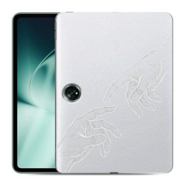 Силиконовый чехол на OnePlus Pad с принтом Сотворение мира