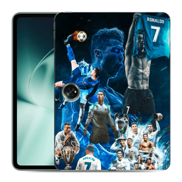 Силиконовый чехол на OnePlus Pad с принтом Реал Роналдо Силиконовый чехол на OnePlus Pad с принтом Реал Роналдо