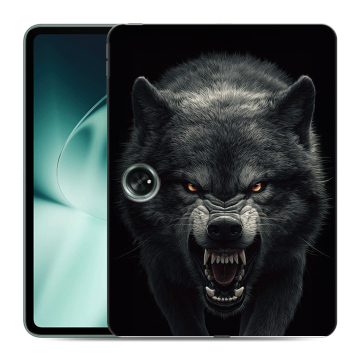 Силиконовый чехол на OnePlus Pad с принтом Волк Силиконовый чехол на OnePlus Pad с принтом Волк