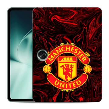Силиконовый чехол на OnePlus Pad с принтом Manchester United