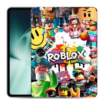 Силиконовый чехол на OnePlus Pad с принтом Roblox Роблокс Силиконовый чехол на OnePlus Pad с принтом Roblox Роблокс