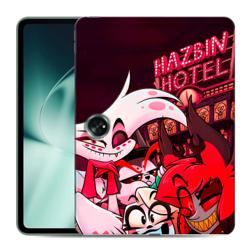 Силиконовый чехол на OnePlus Pad с принтом Hazbin Hotel Отель Хазбин Силиконовый чехол на OnePlus Pad с принтом Hazbin Hotel Отель Хазбин