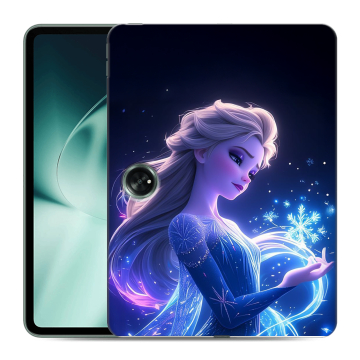 Силиконовый чехол на OnePlus Pad с принтом Холодное сердце Frozen Силиконовый чехол на OnePlus Pad с принтом Холодное сердце Frozen