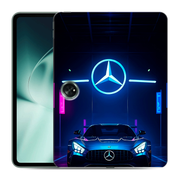 Силиконовый чехол на OnePlus Pad с принтом Mercedes Мерседес Силиконовый чехол на OnePlus Pad с принтом Mercedes Мерседес