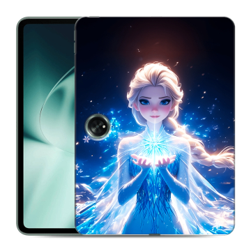 Силиконовый чехол на OnePlus Pad с принтом Холодное сердце Frozen Силиконовый чехол на OnePlus Pad с принтом Холодное сердце Frozen
