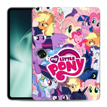 Силиконовый чехол на OnePlus Pad с принтом My little pony Дружба чудо