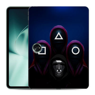 Силиконовый чехол на OnePlus Pad с принтом Игра Кальмара