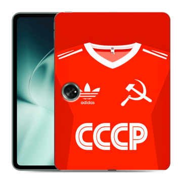 Силиконовый чехол на OnePlus Pad с принтом Флаг Герб СССР