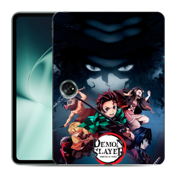 Силиконовый чехол на OnePlus Pad с принтом Demon Slayer Клинок рассекающий демонов Силиконовый чехол на OnePlus Pad с принтом Demon Slayer Клинок рассекающий демонов
