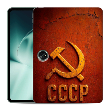 Силиконовый чехол на OnePlus Pad с принтом Флаг Герб СССР Силиконовый чехол на OnePlus Pad с принтом Флаг Герб СССР