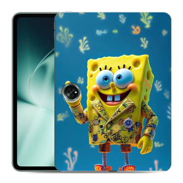 Силиконовый чехол на OnePlus Pad с принтом Спанч боб Спанчбоб Силиконовый чехол на OnePlus Pad с принтом Спанч боб Спанчбоб