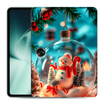 Силиконовый чехол на OnePlus Pad с принтом Новый год