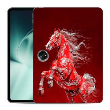 Силиконовый чехол на OnePlus Pad с принтом Новый год
