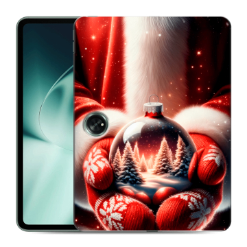 Силиконовый чехол на OnePlus Pad с принтом Новый год
