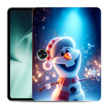 Силиконовый чехол на OnePlus Pad с принтом Новый год