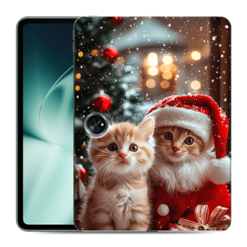 Силиконовый чехол на OnePlus Pad с принтом Новый год