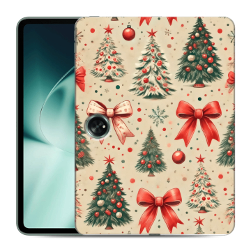 Силиконовый чехол на OnePlus Pad с принтом Новый год