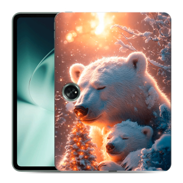 Силиконовый чехол на OnePlus Pad с принтом Новый год Силиконовый чехол на OnePlus Pad с принтом Новый год