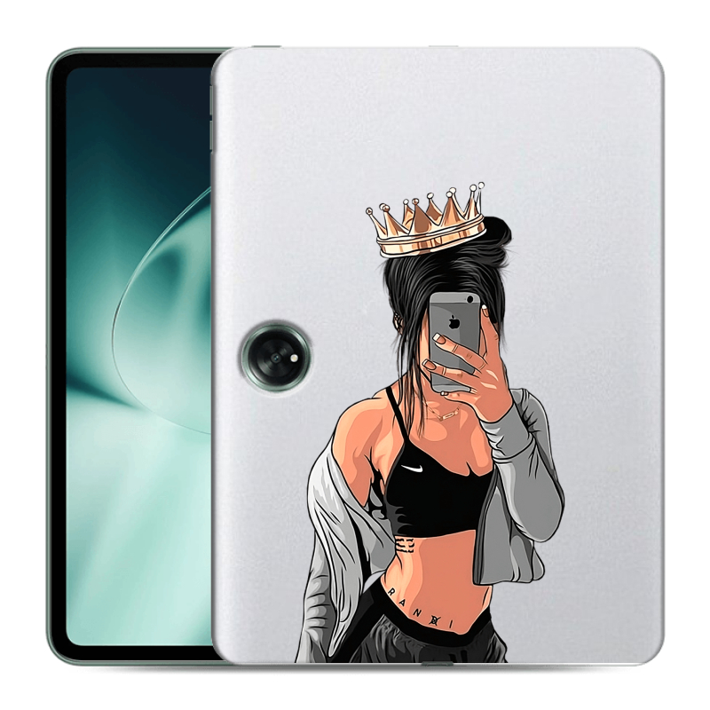 Силиконовый чехол на OnePlus Pad с принтом Женские принты Силиконовый чехол на OnePlus Pad с принтом Женские принты