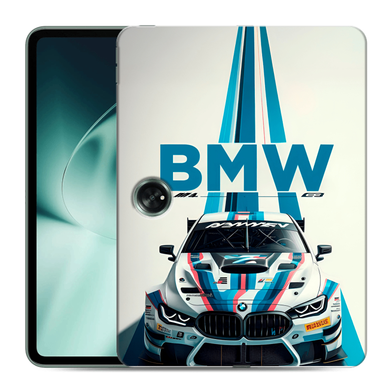 Силиконовый чехол на OnePlus Pad с принтом БМВ BMW Силиконовый чехол на OnePlus Pad с принтом БМВ BMW