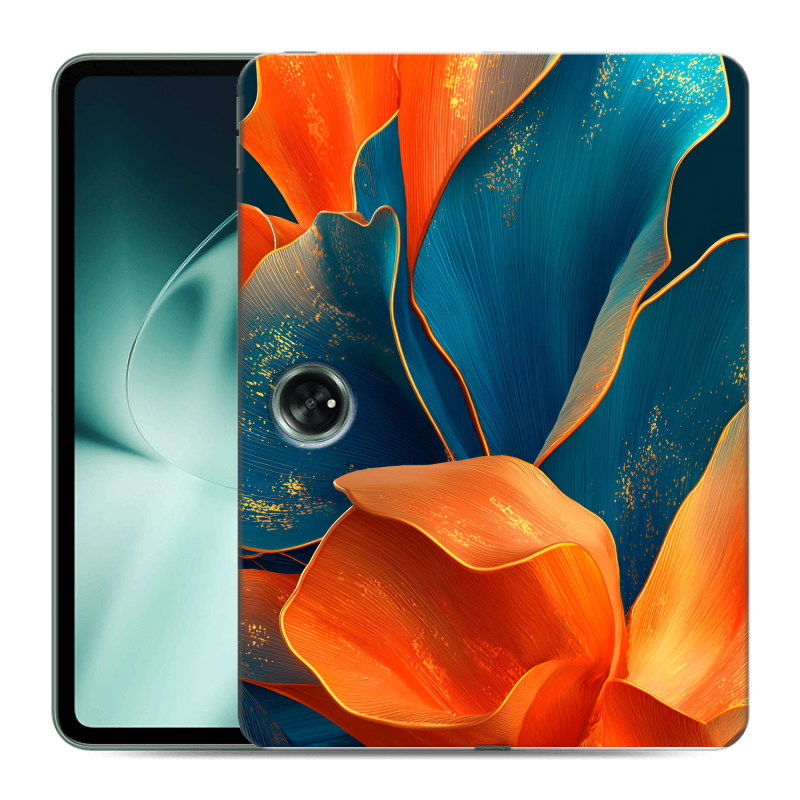 Силиконовый чехол на OnePlus Pad с принтом Цветы Силиконовый чехол на OnePlus Pad с принтом Цветы