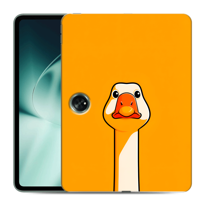 Силиконовый чехол на OnePlus Pad с принтом Смешная утка Силиконовый чехол на OnePlus Pad с принтом Смешная утка