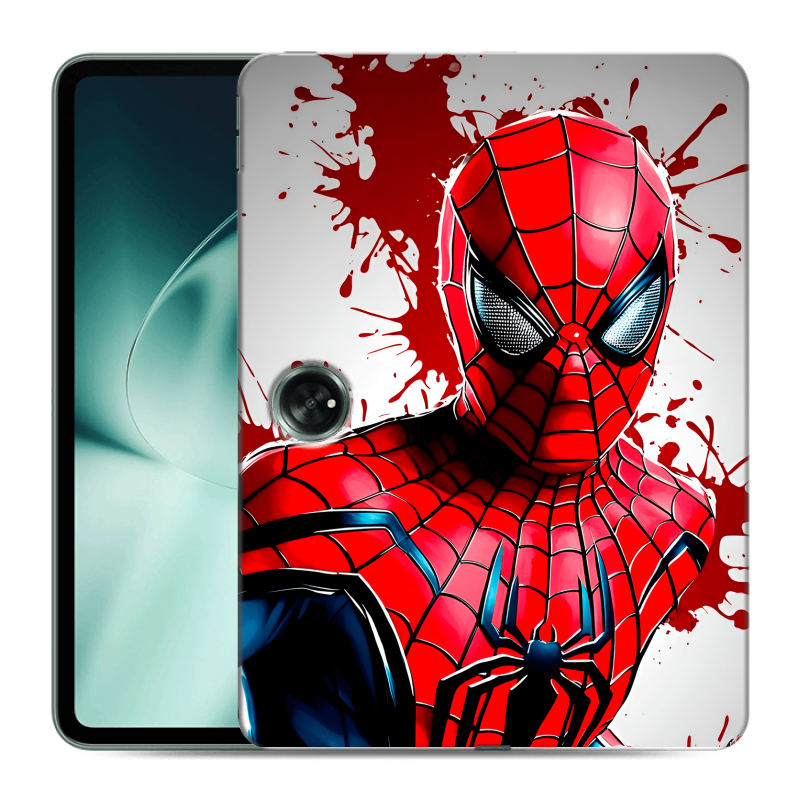 Силиконовый чехол на OnePlus Pad с принтом Spiderman Человек паук Силиконовый чехол на OnePlus Pad с принтом Spiderman Человек паук