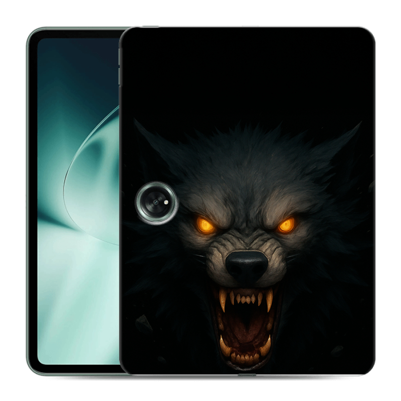 Силиконовый чехол на OnePlus Pad с принтом Волк Силиконовый чехол на OnePlus Pad с принтом Волк