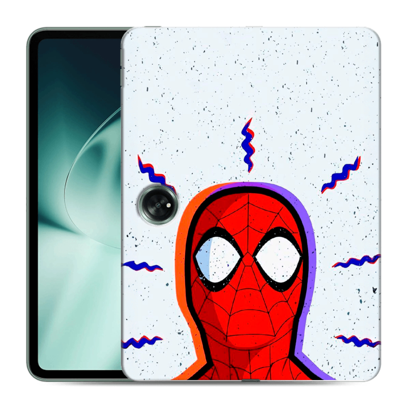 Силиконовый чехол на OnePlus Pad с принтом Spiderman Человек паук Силиконовый чехол на OnePlus Pad с принтом Spiderman Человек паук