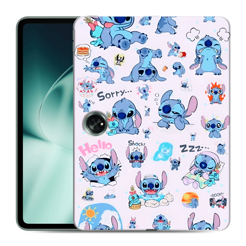 Силиконовый чехол на OnePlus Pad с принтом Лило и Стич Силиконовый чехол на OnePlus Pad с принтом Лило и Стич