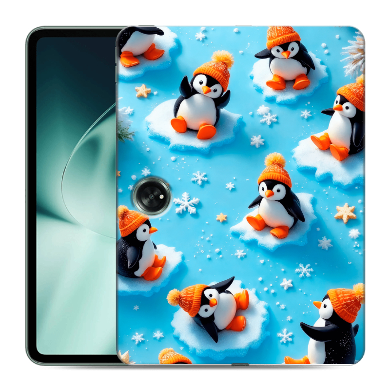 Силиконовый чехол на OnePlus Pad с принтом Новый год Силиконовый чехол на OnePlus Pad с принтом Новый год