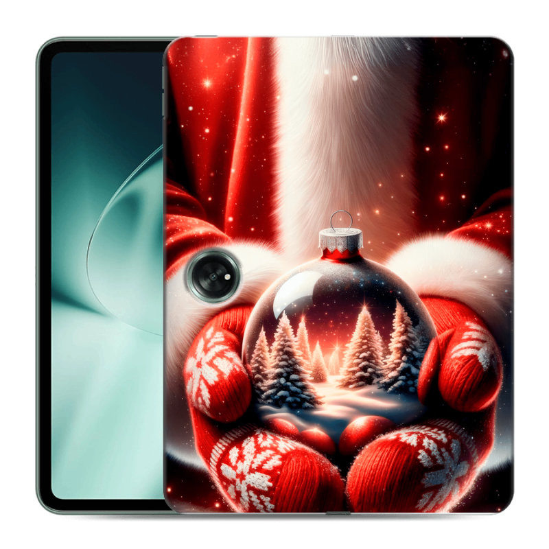 Силиконовый чехол на OnePlus Pad с принтом Новый год Силиконовый чехол на OnePlus Pad с принтом Новый год