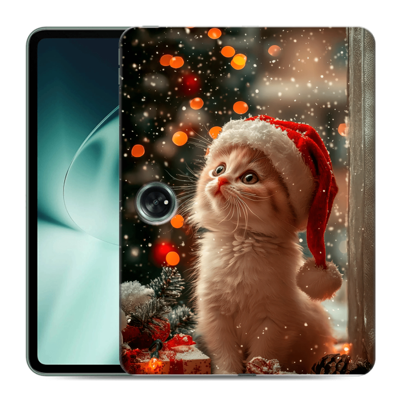 Силиконовый чехол на OnePlus Pad с принтом Новый год Силиконовый чехол на OnePlus Pad с принтом Новый год