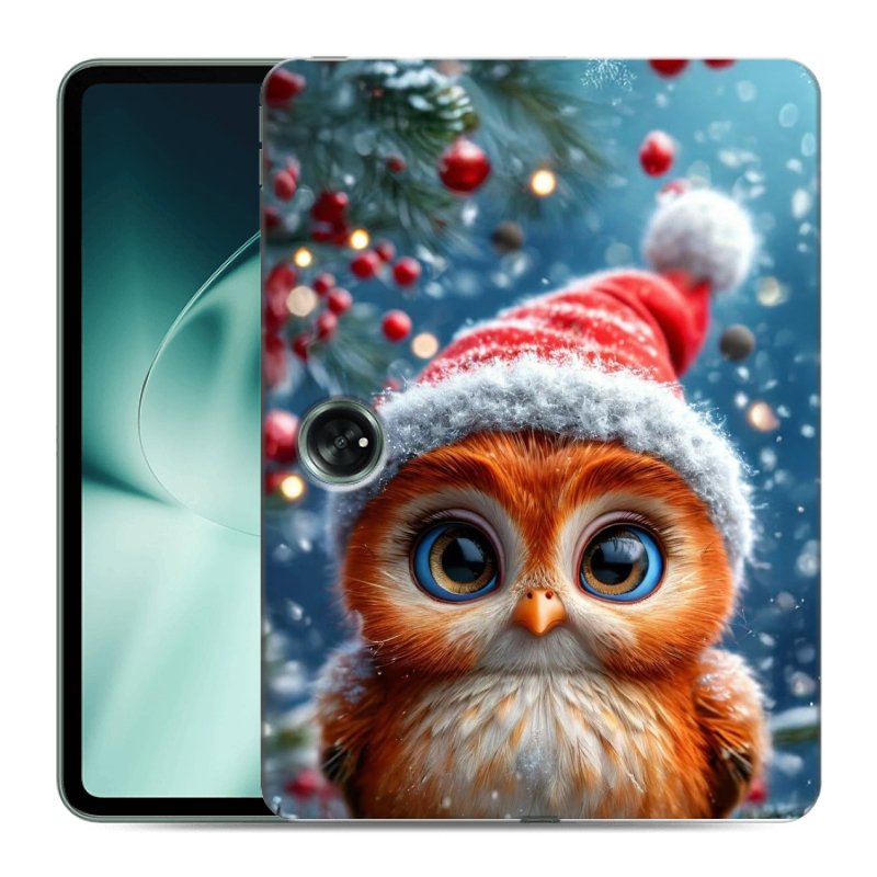 Силиконовый чехол на OnePlus Pad с принтом Новый год Силиконовый чехол на OnePlus Pad с принтом Новый год