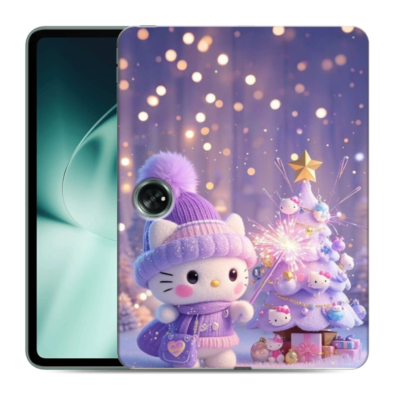 Силиконовый чехол на OnePlus Pad с принтом Новый год Силиконовый чехол на OnePlus Pad с принтом Новый год