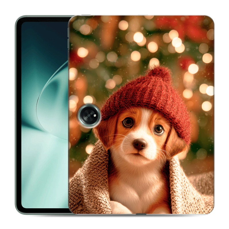 Силиконовый чехол на OnePlus Pad с принтом Новый год Силиконовый чехол на OnePlus Pad с принтом Новый год