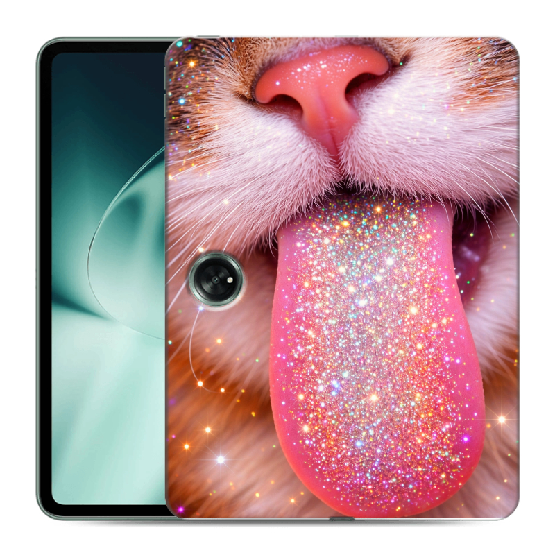 Силиконовый чехол на OnePlus Pad с принтом для девочек Силиконовый чехол на OnePlus Pad с принтом для девочек